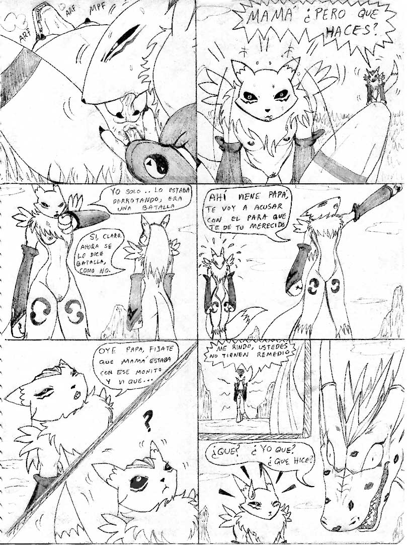 La Violacion de Guilmon page 9 full