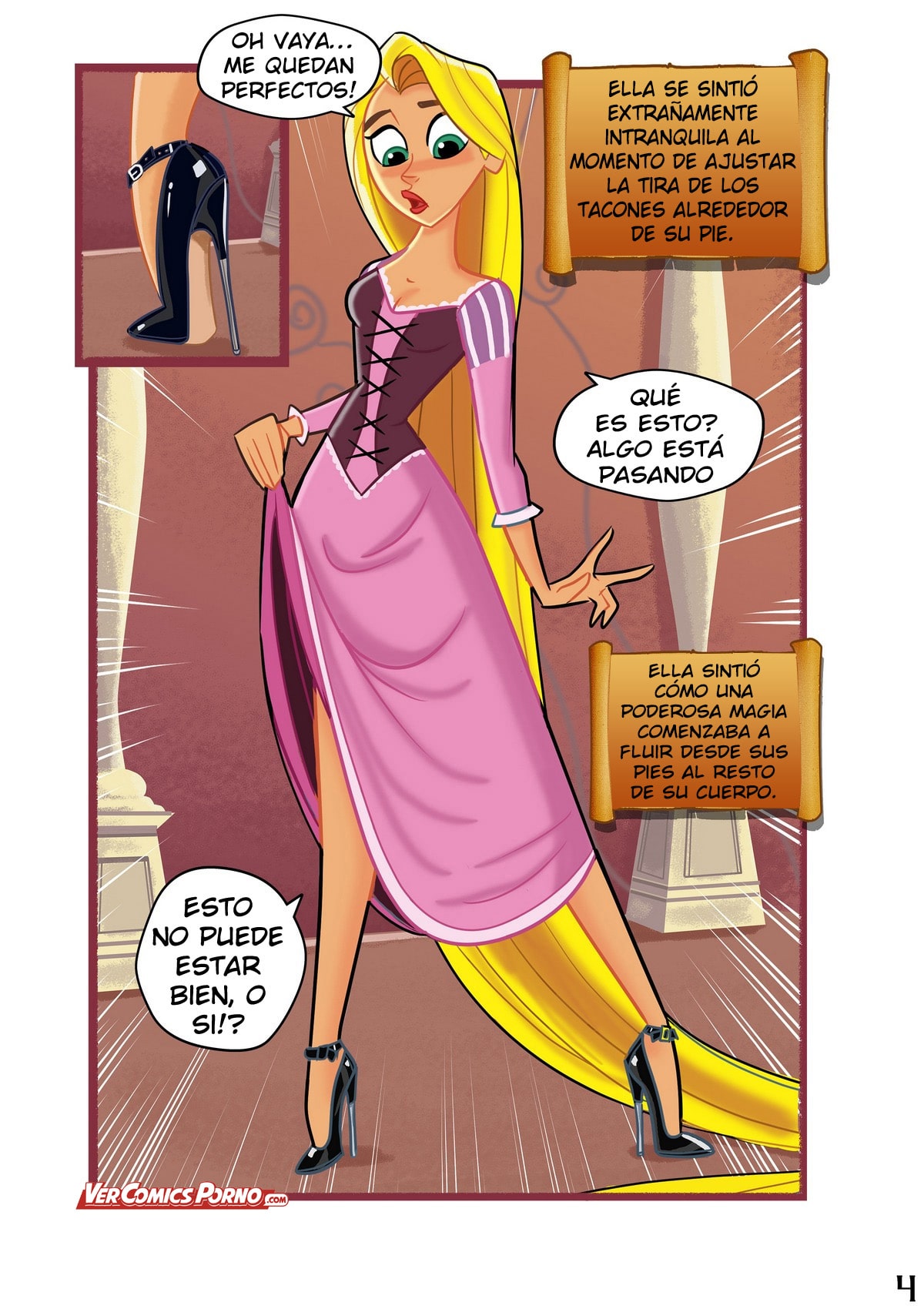 Tangled Comic page 4 full