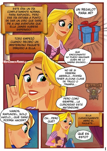 Tangled Comic cover