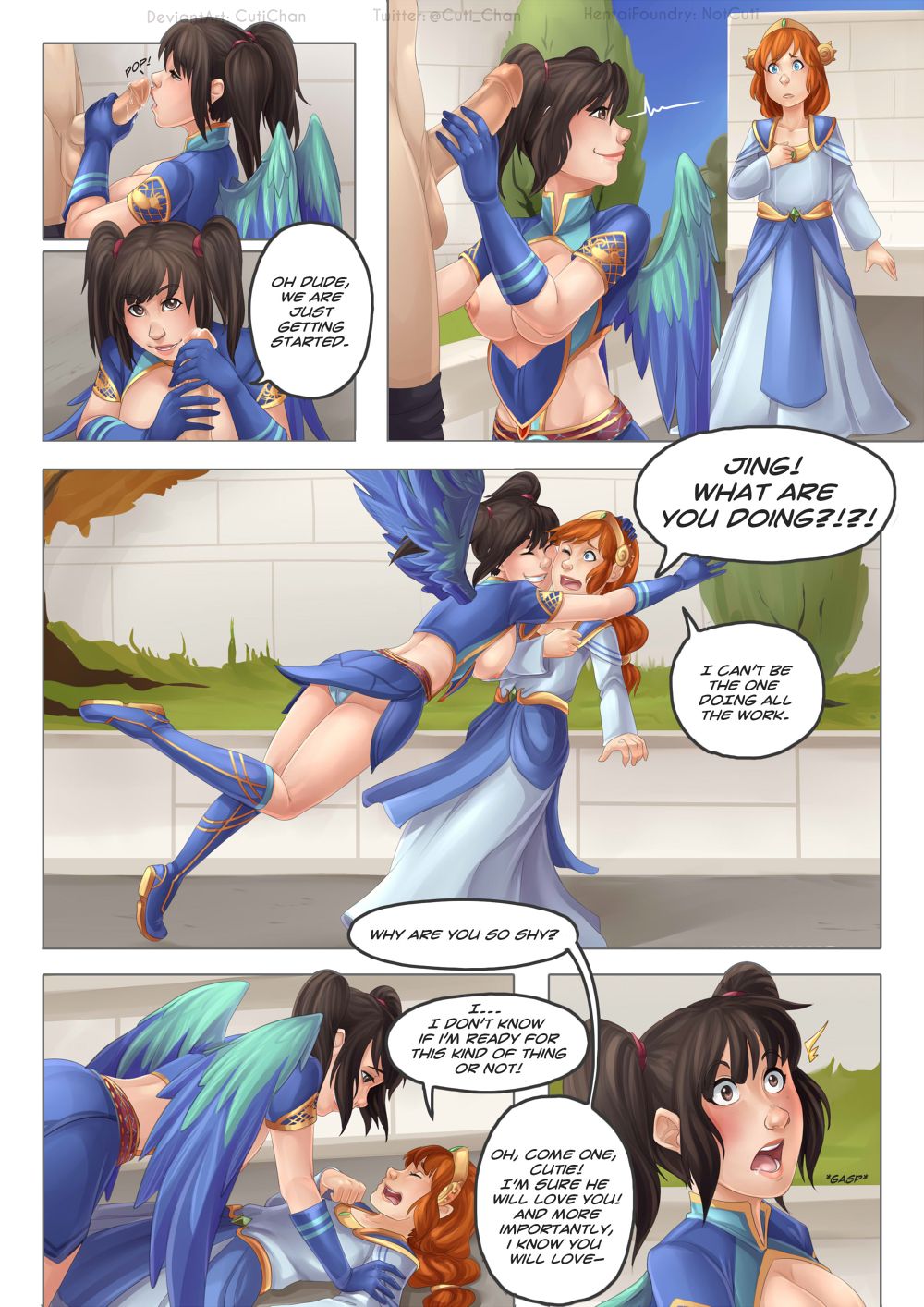 Cuti-Chan Smite Comic page 5 full