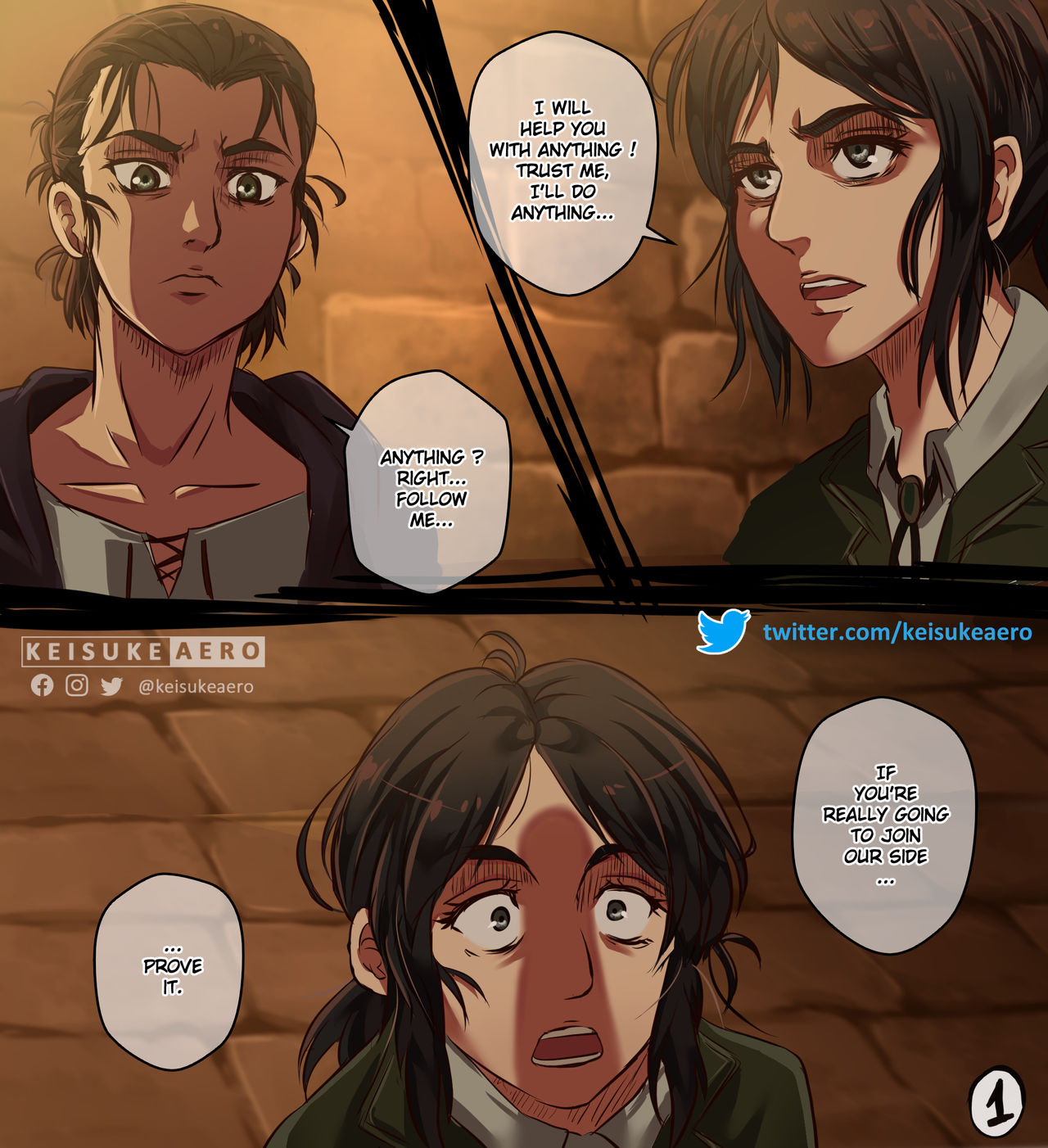Eren x Pieck page 1 full