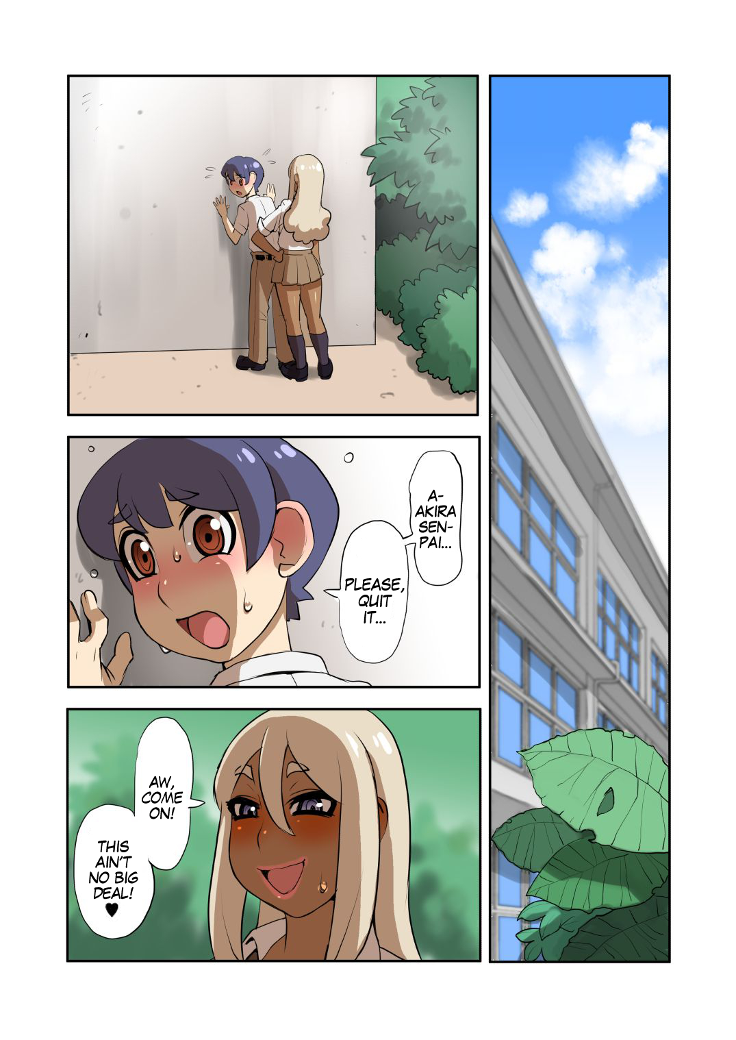 Otokonoko Gal Senpai no Chinpo ga Dekai Ken | The Curious Case of My Gyaru Trap Senpai  With A Massive Dick page 5 full