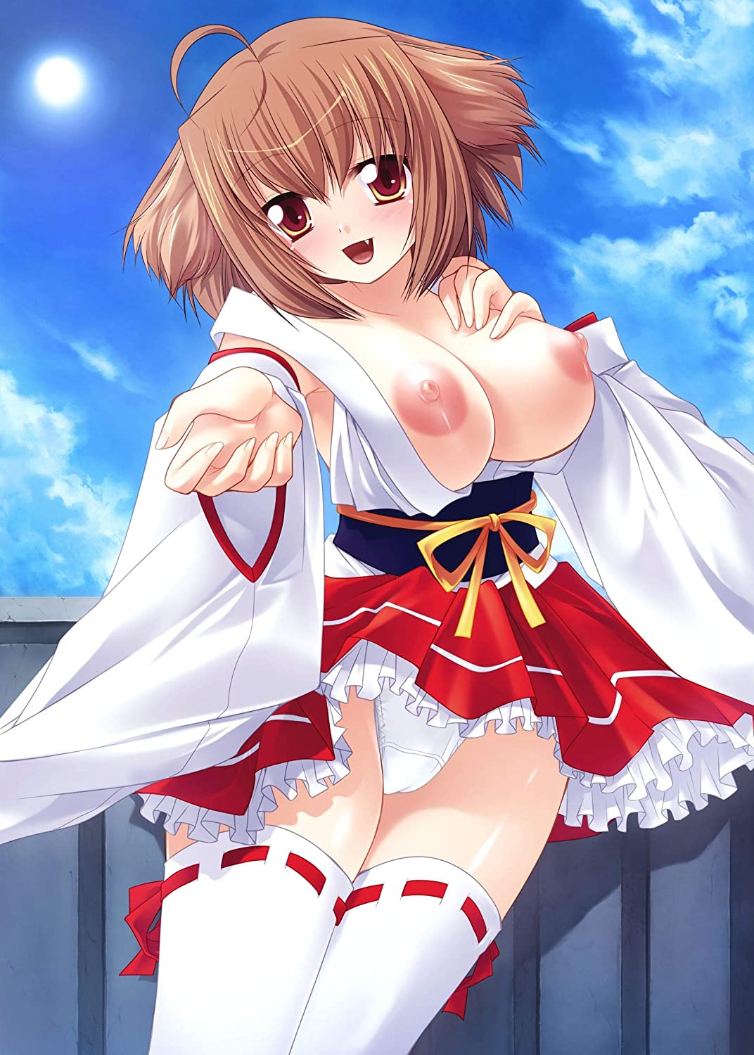 Oshikake Zuma wa Inumimi Kyonyuu Shoujo!? ～Shikyuu ni I～ppai Seieki Kakete Haramasete Kudasai!～ page 2 full