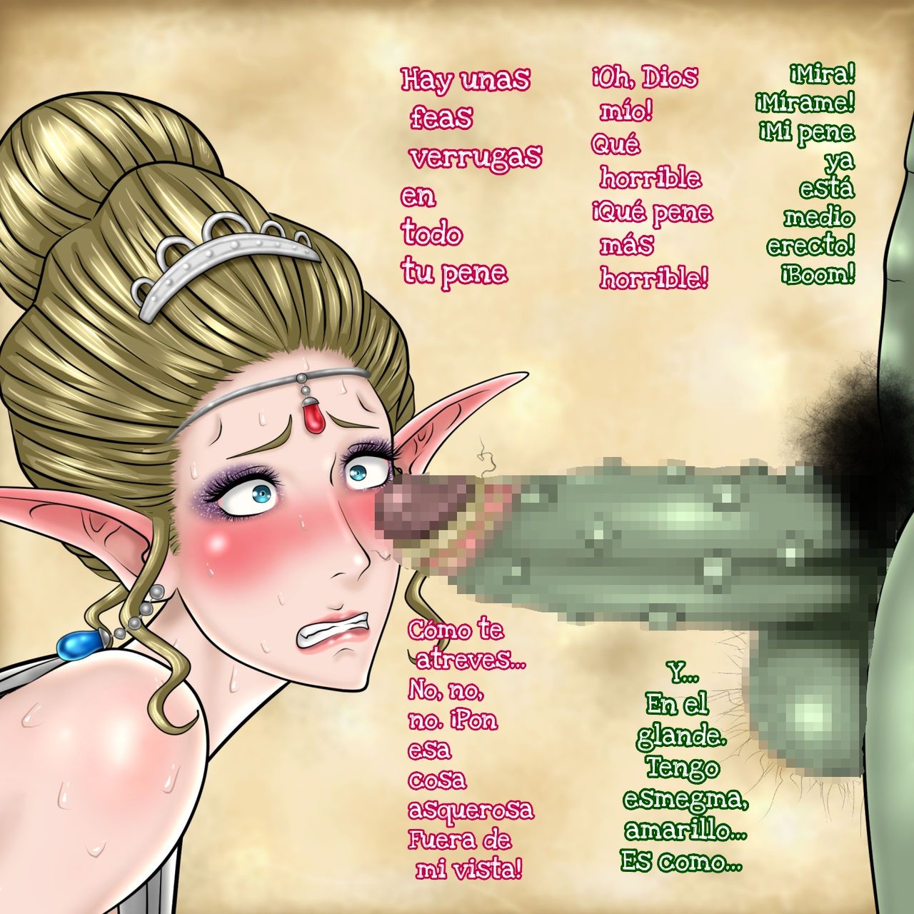 Ochichau Elf no Joou-sama. | La Reina de los Elfos Caídos. page 4 full