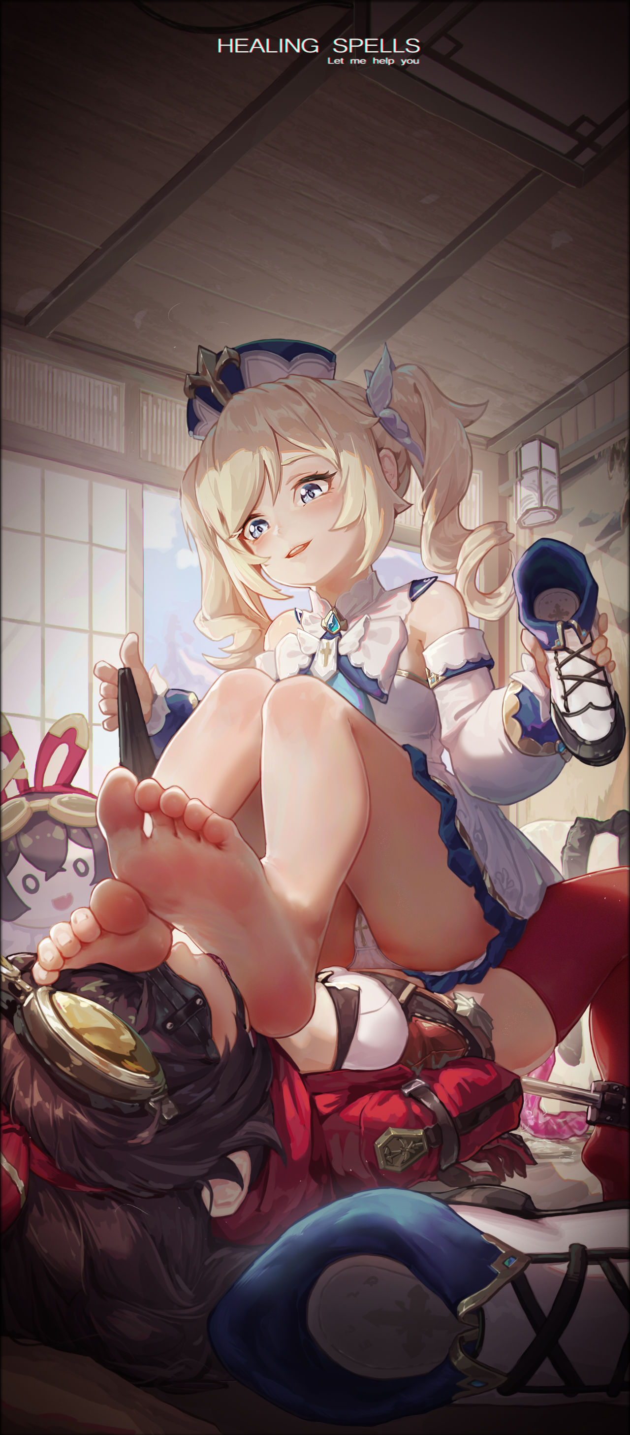 Lewd Barbara's Feet page 3 full