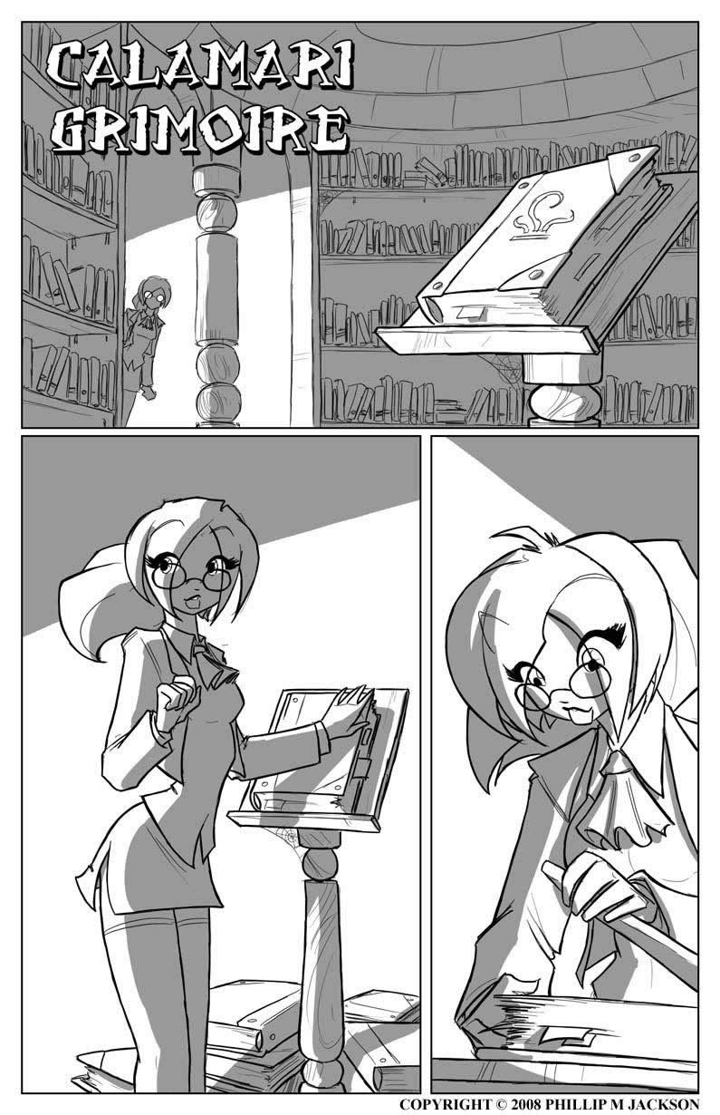 Calamary Grimoire page 1 full