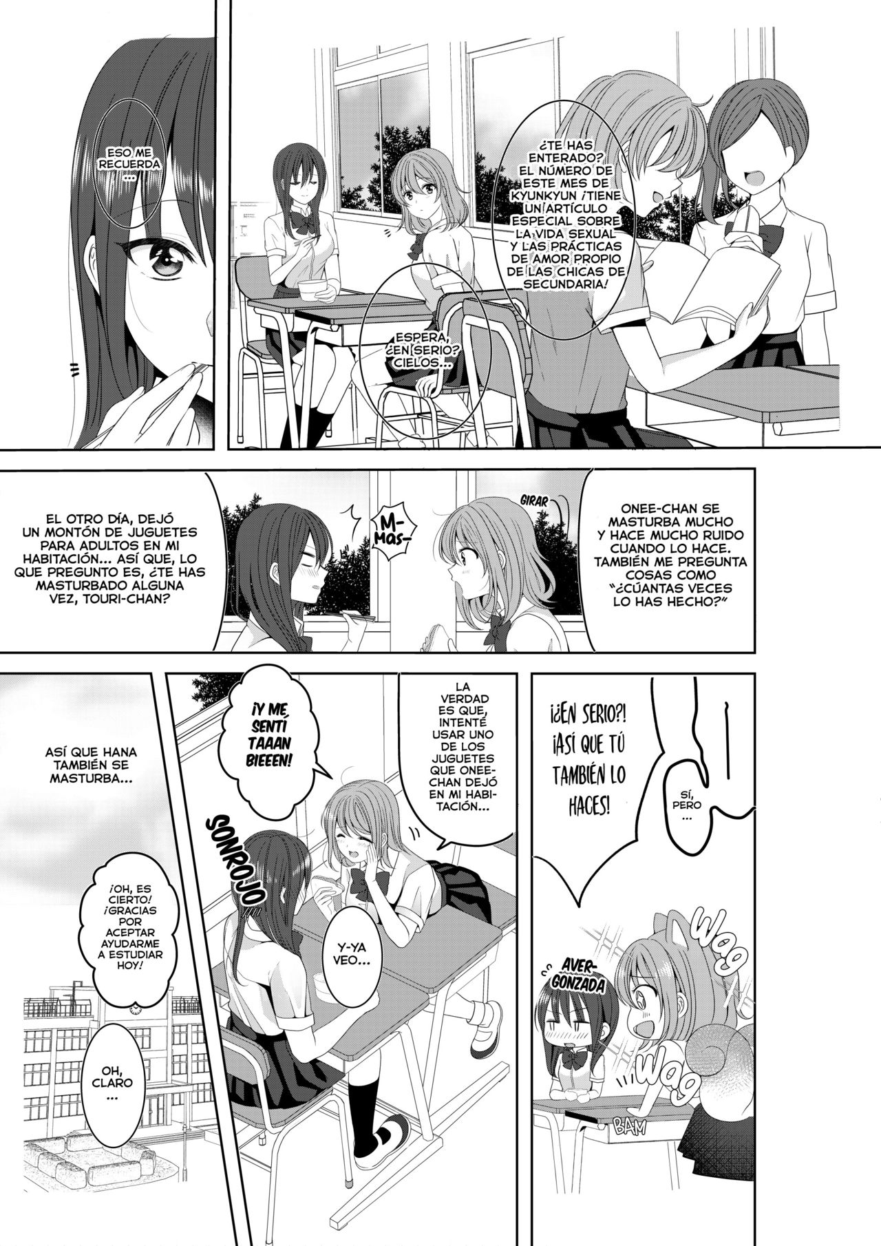 Himitsu no Triangle Love page 1 full