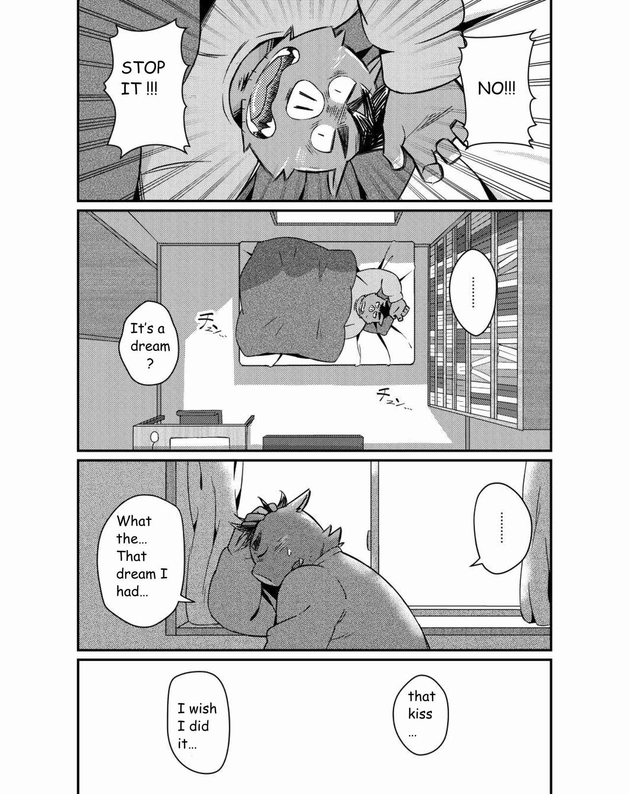 Ikawa buchou to Inoue-kun to. page 5 full