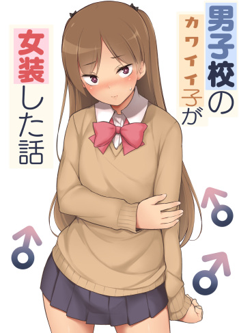 Danshikou no Kawaii Ko ga Josou Shita Hanashi cover