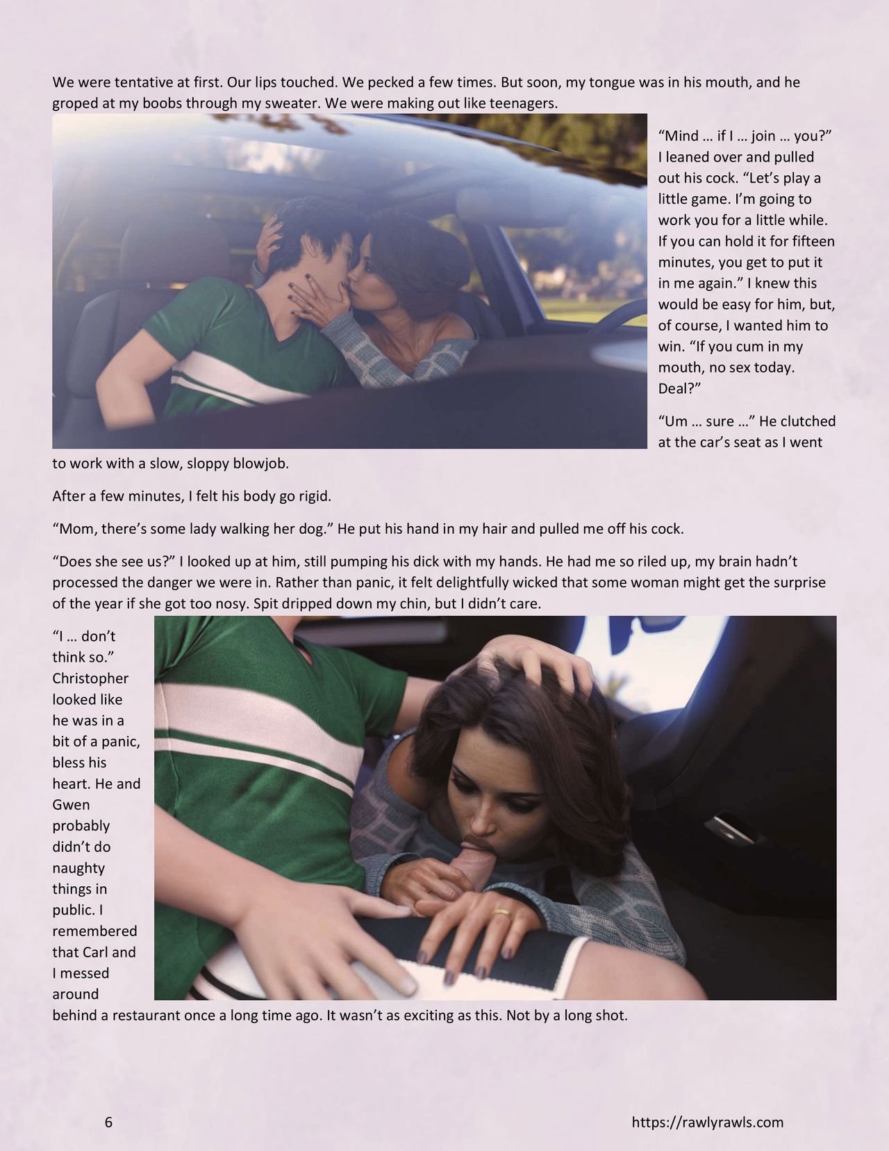 Noises Through the Wall Chapter 5: Rawly Rawls Fiction page 6 full
