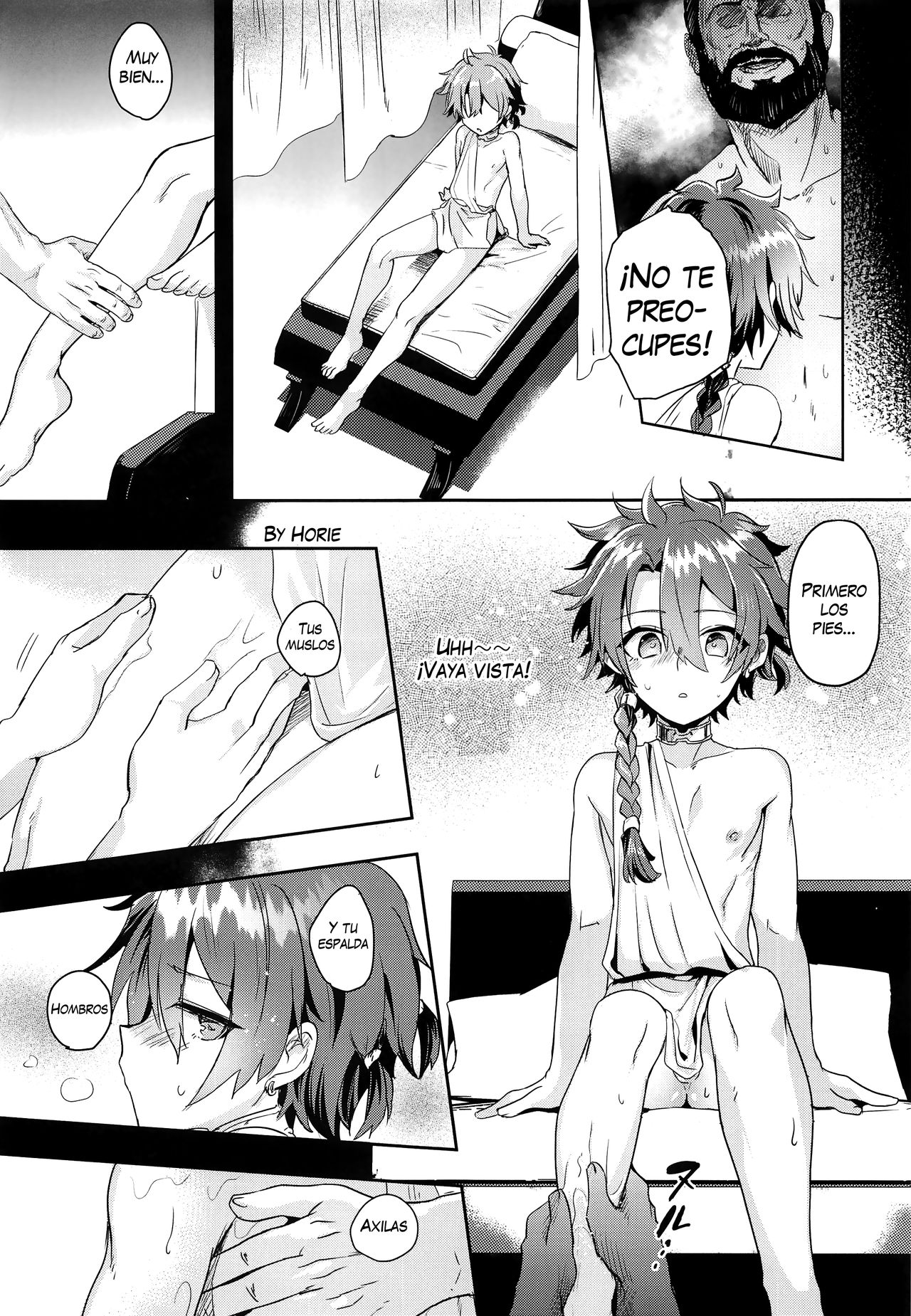 Alex-kun to Rome Furo no Oji-san page 10 full