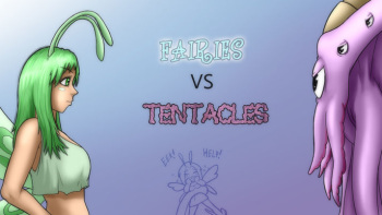 Fairies vs Tentacles cover