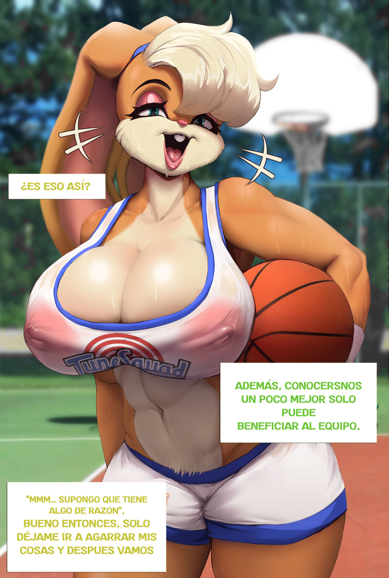 Lola Bunny's Valentine's Day page 2 full