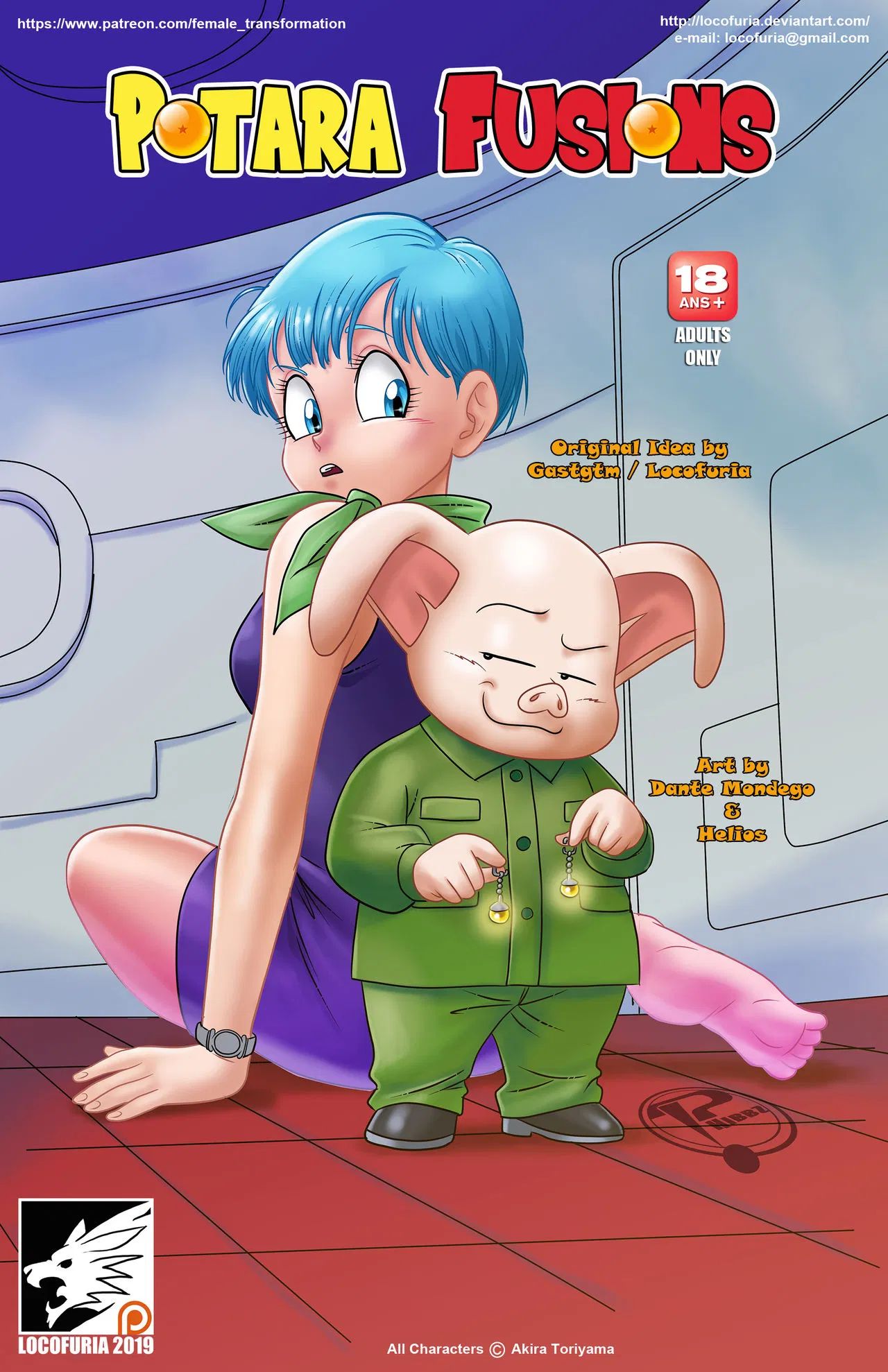 Potara Fusions page 1 full