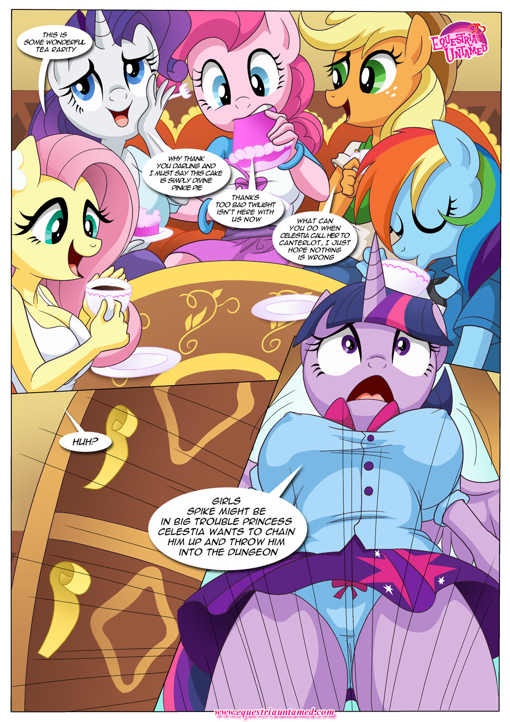 Palcomix Power of Dragon mating page 2 full