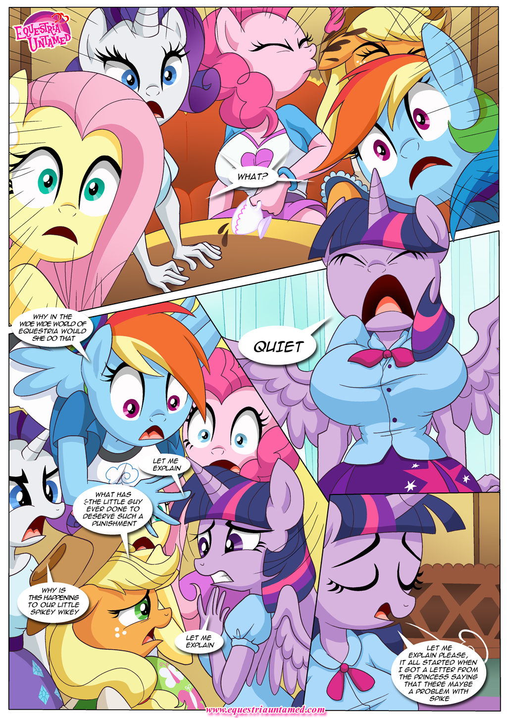 Palcomix Power of Dragon mating page 3 full