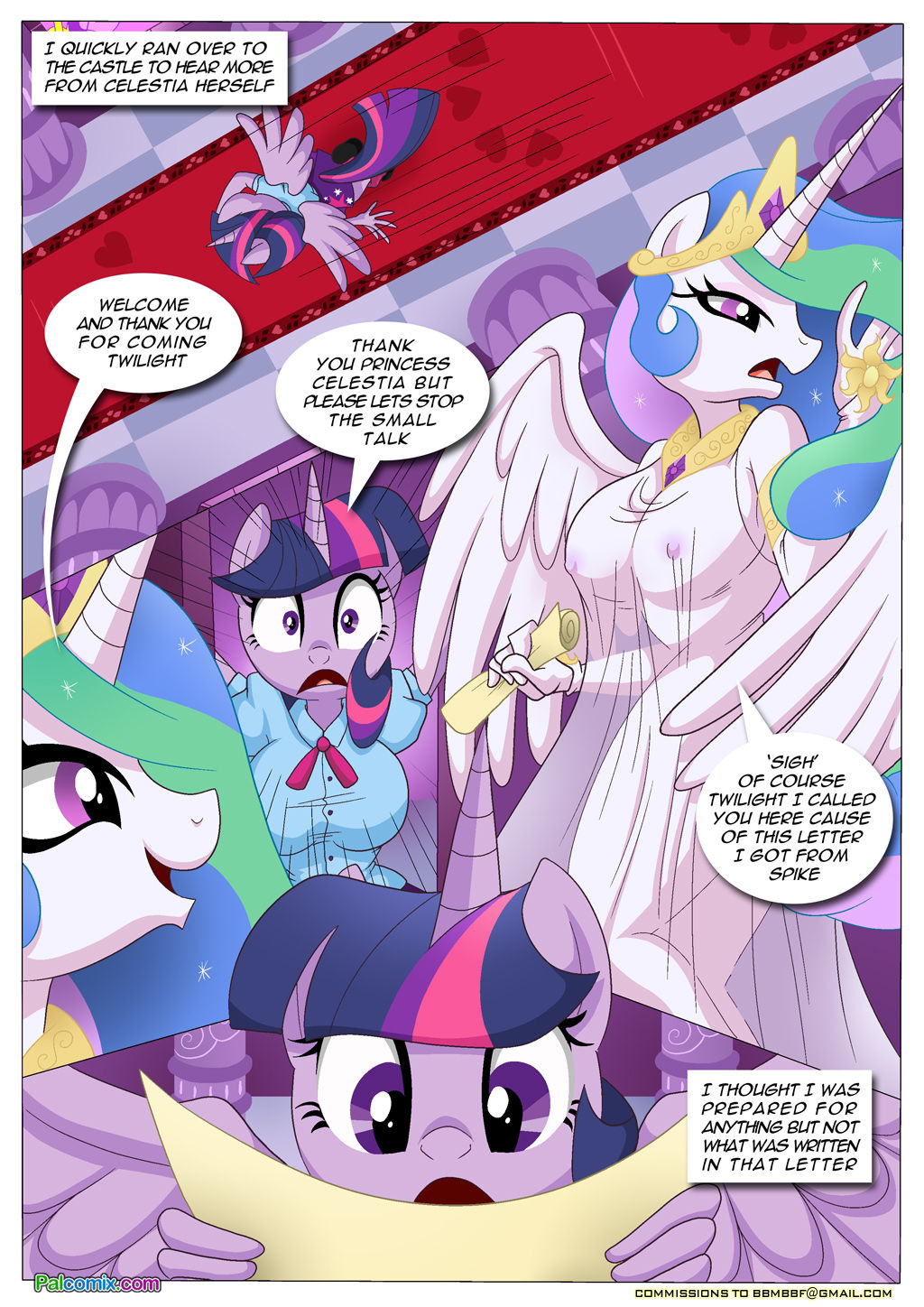 Palcomix Power of Dragon mating page 4 full