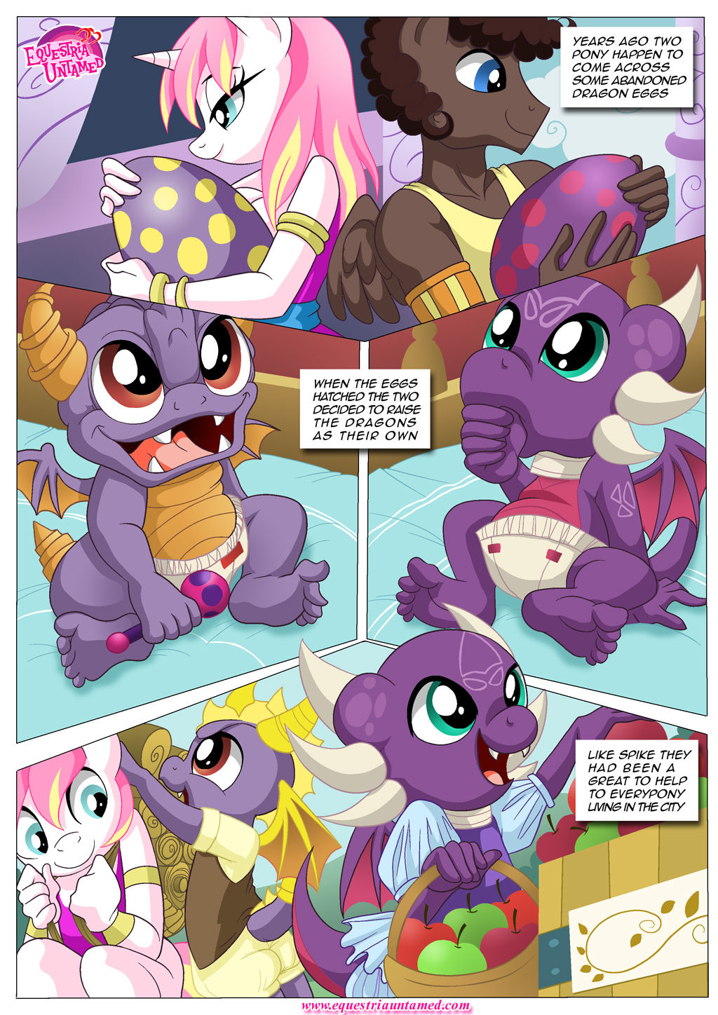 Palcomix Power of Dragon mating page 6 full