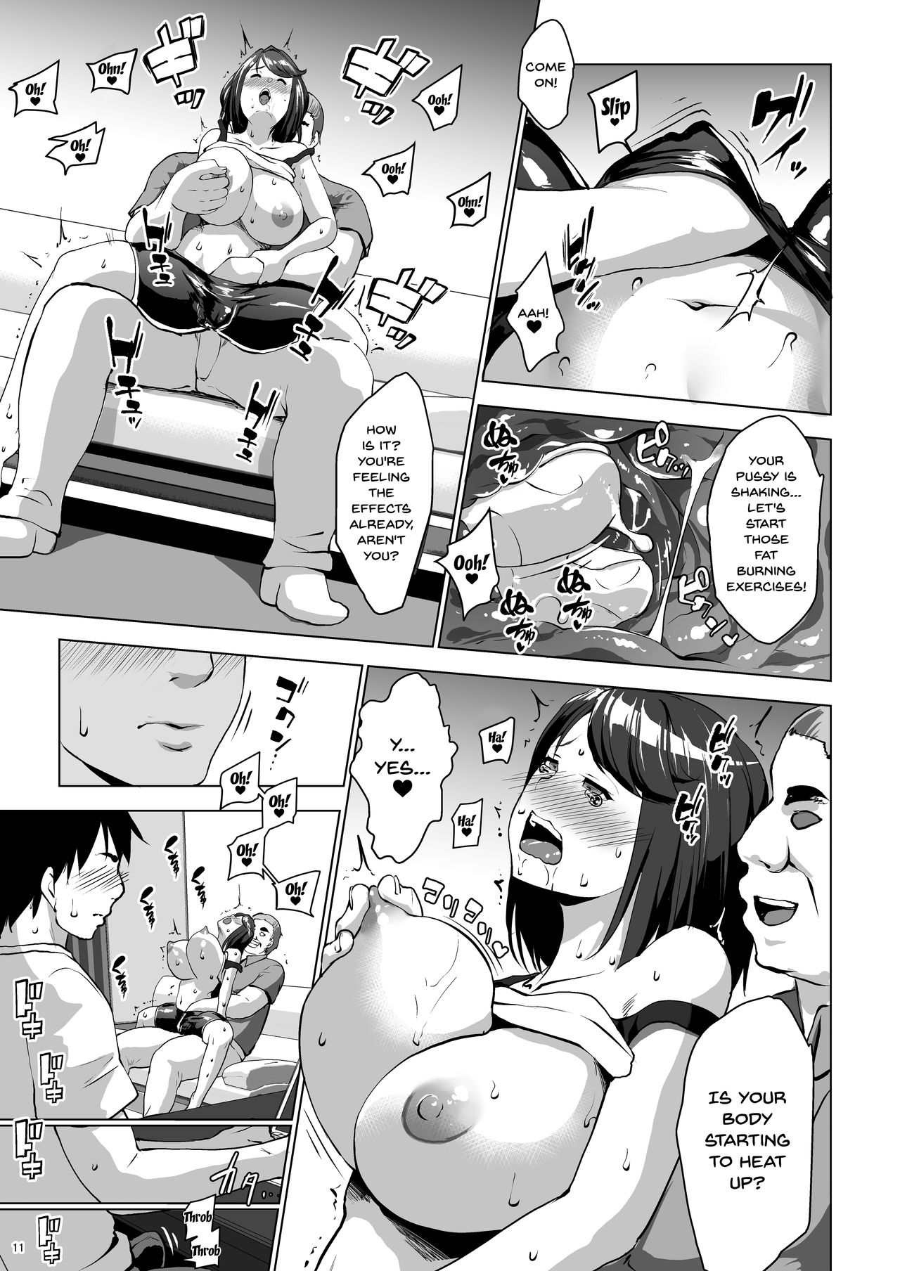 Kuchou ni Saimin Kakerarete Ninshin shichaimashita | I Hypnotized A Housewife And Got Her Pregnant page 10 full