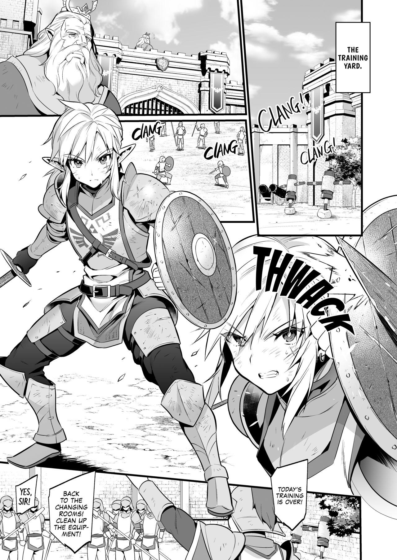 Kunrenhei no Junan | The Torturous Training of New Recruits page 4 full