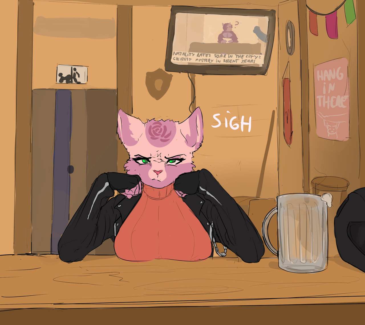 Bar Scene page 1 full