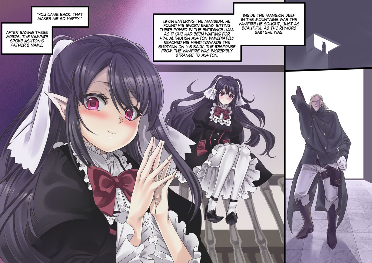 Bishoujo Vampire ni Bonyuu Drink Bar ni Sareru Hanashi | Turned into a Breast Milk Fountain by a Beautiful Vampire page 5 full