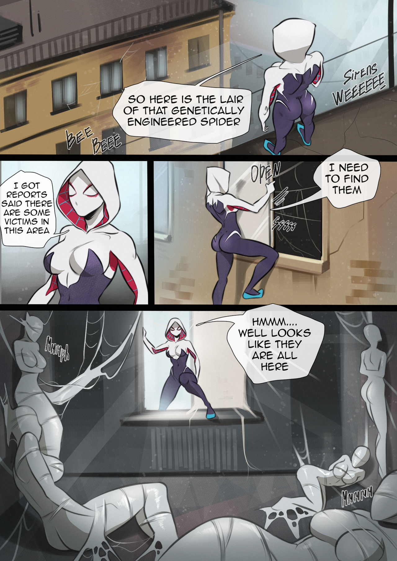 Gwen's defeat page 1 full