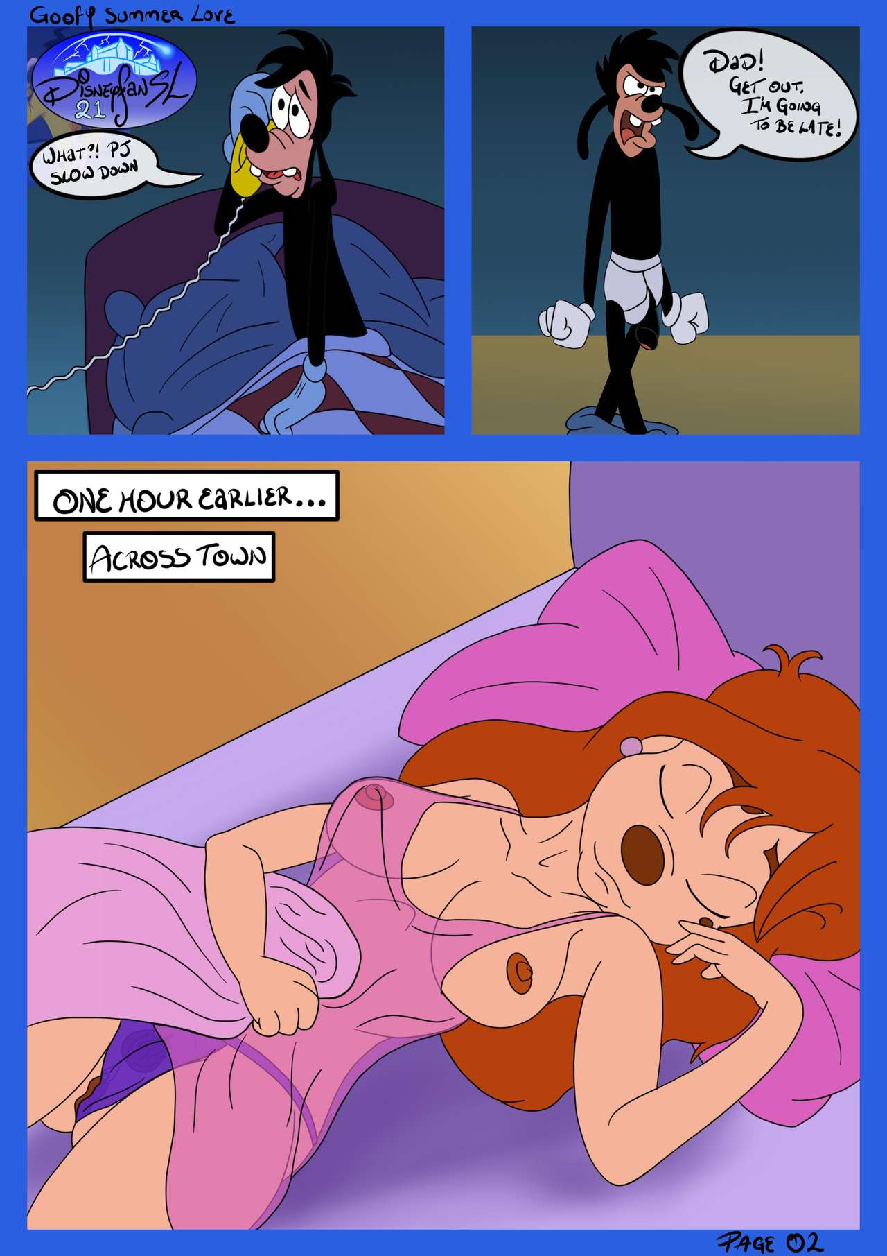 #GoofySummerLove Chapter 01 - A Goofy Movie Comic page 6 full