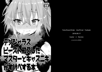 Dangerous Beast Cos shita Master to CasNiki ga Sukebe suru Hon cover