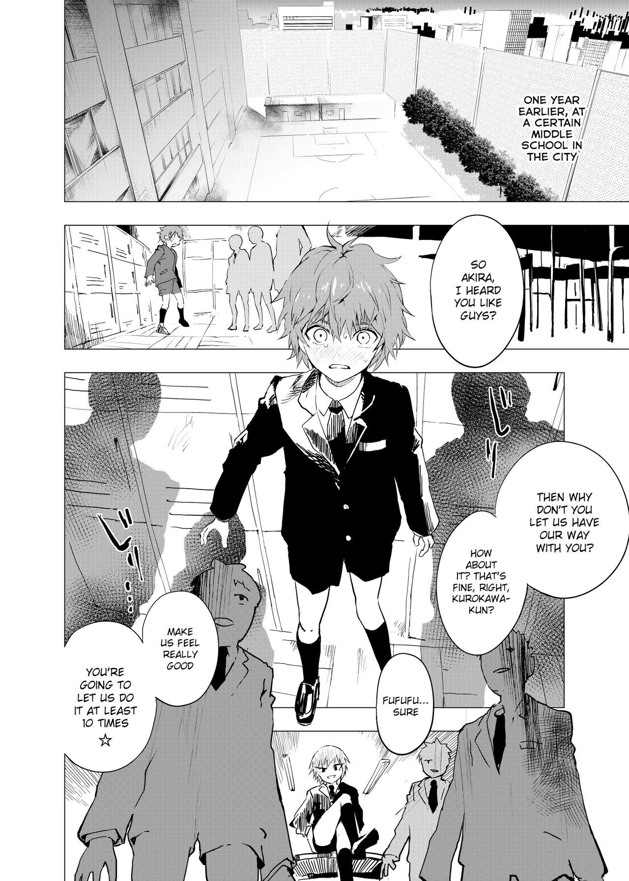 Inaka no Uke Shounen to Tokai no Seme Shounen no Ero Manga page 6 full