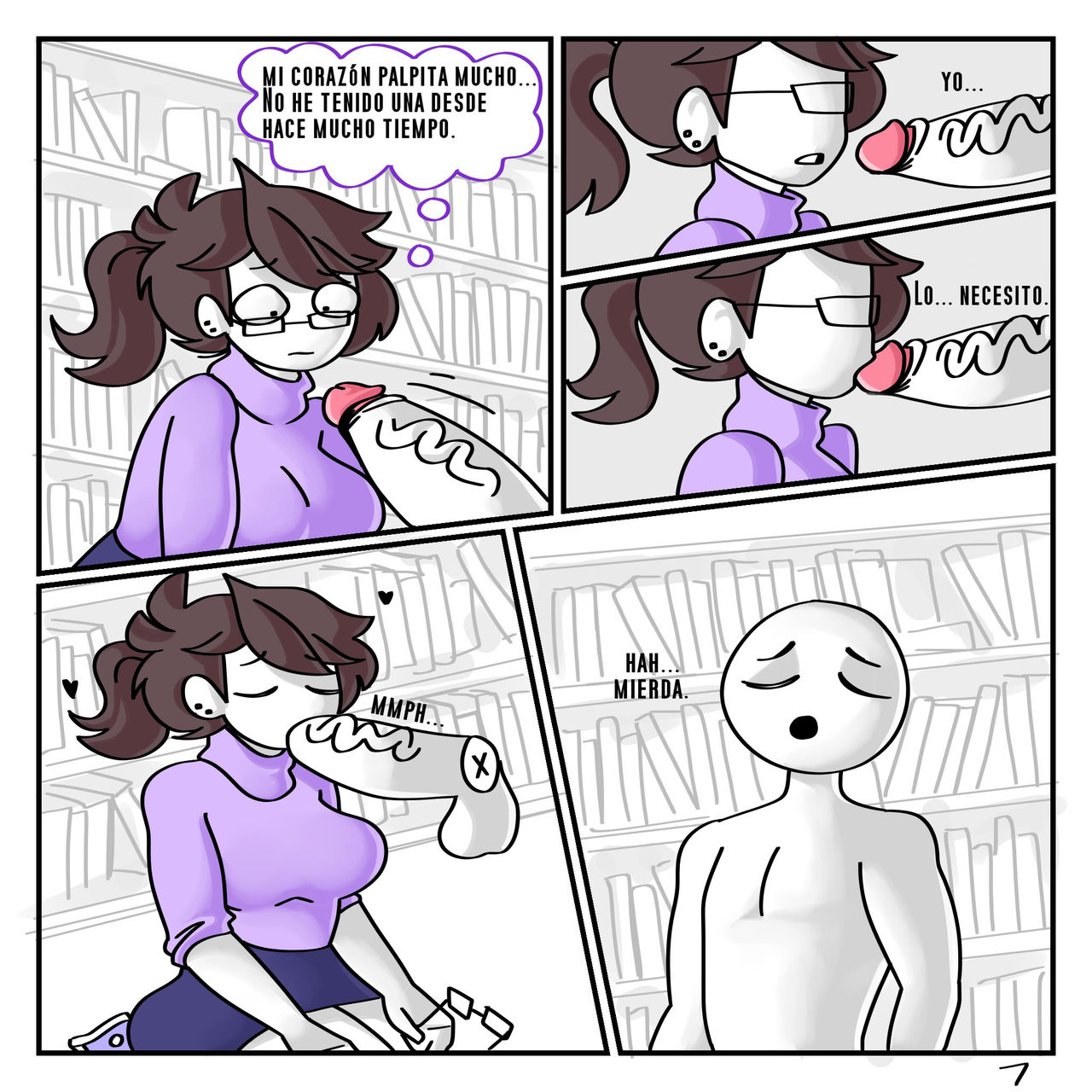 Más allá de los estantes   - Jaiden. page 8 full