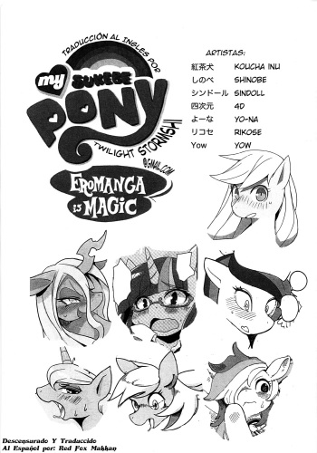 Mi Sukebe Pony, Eromanga es Magia cover