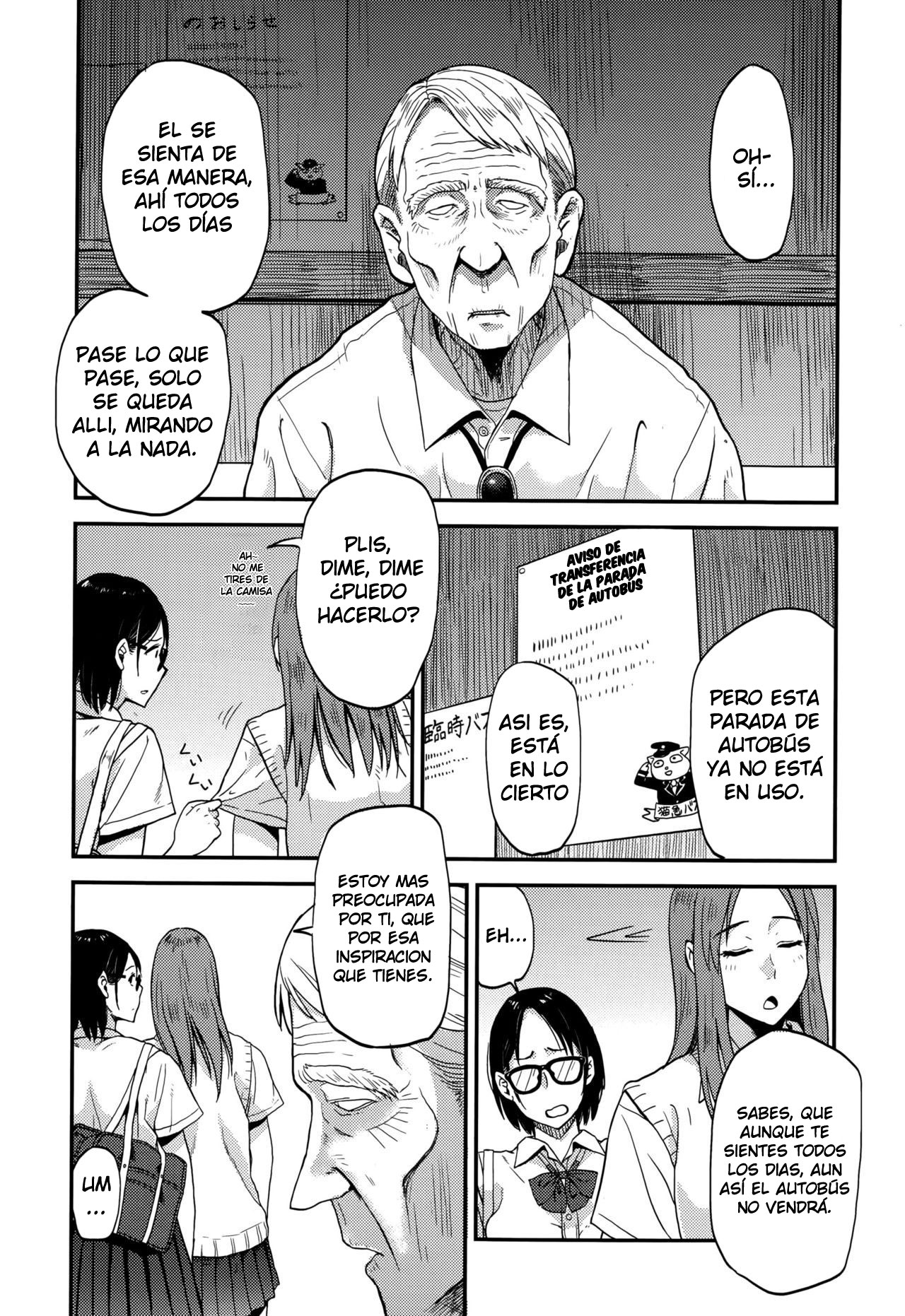 Sayako At The Bus Stop page 4 full