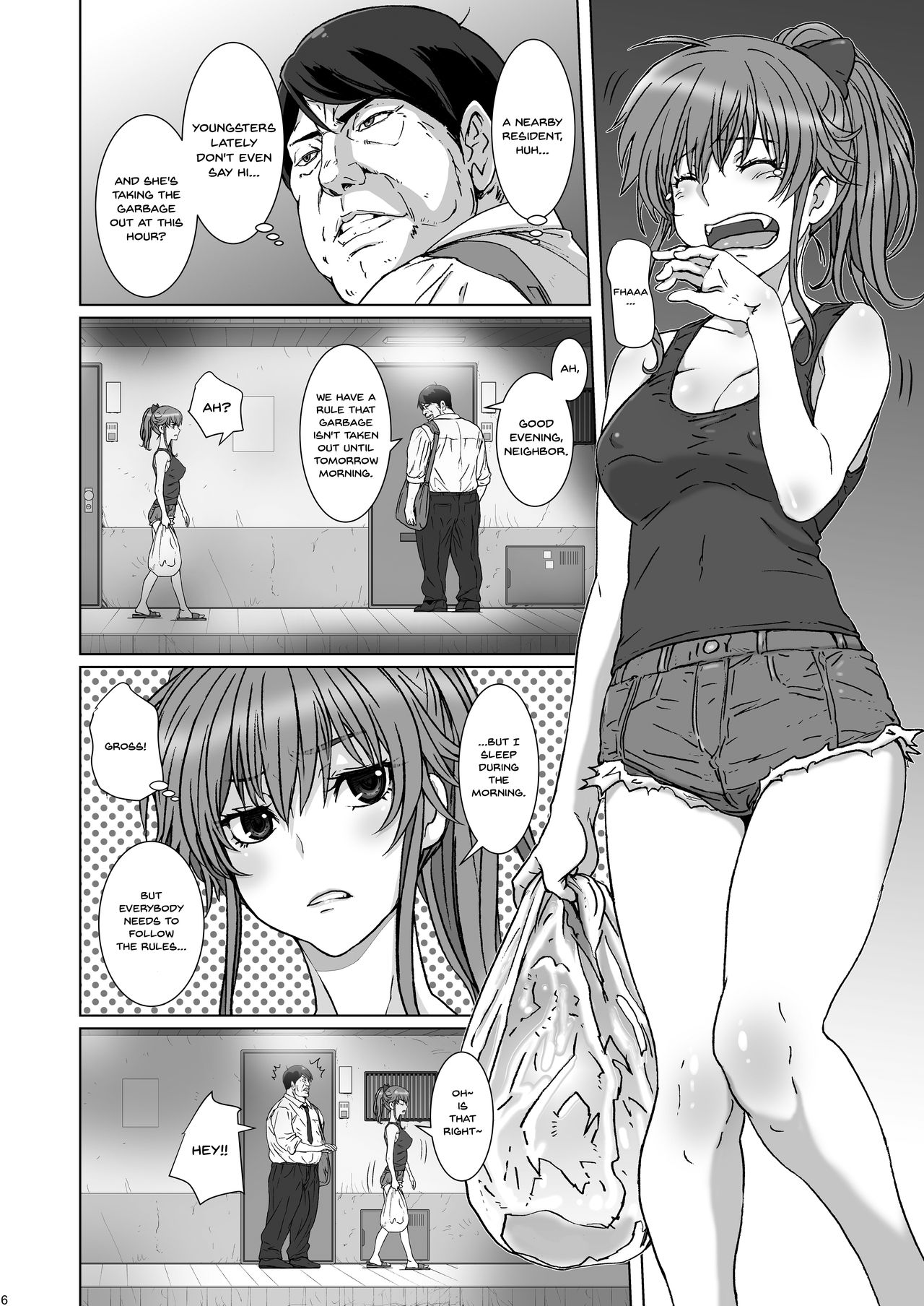 Kuso Haradatsu Tonari no Yariman Yankee o Saiminjutsu de Saikoukyuu Onaho ni Suru page 4 full