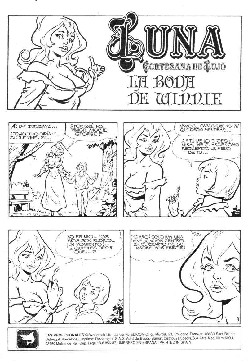 Luna - Cortesana de Lujo 07 - La boda de Winnie page 1 full