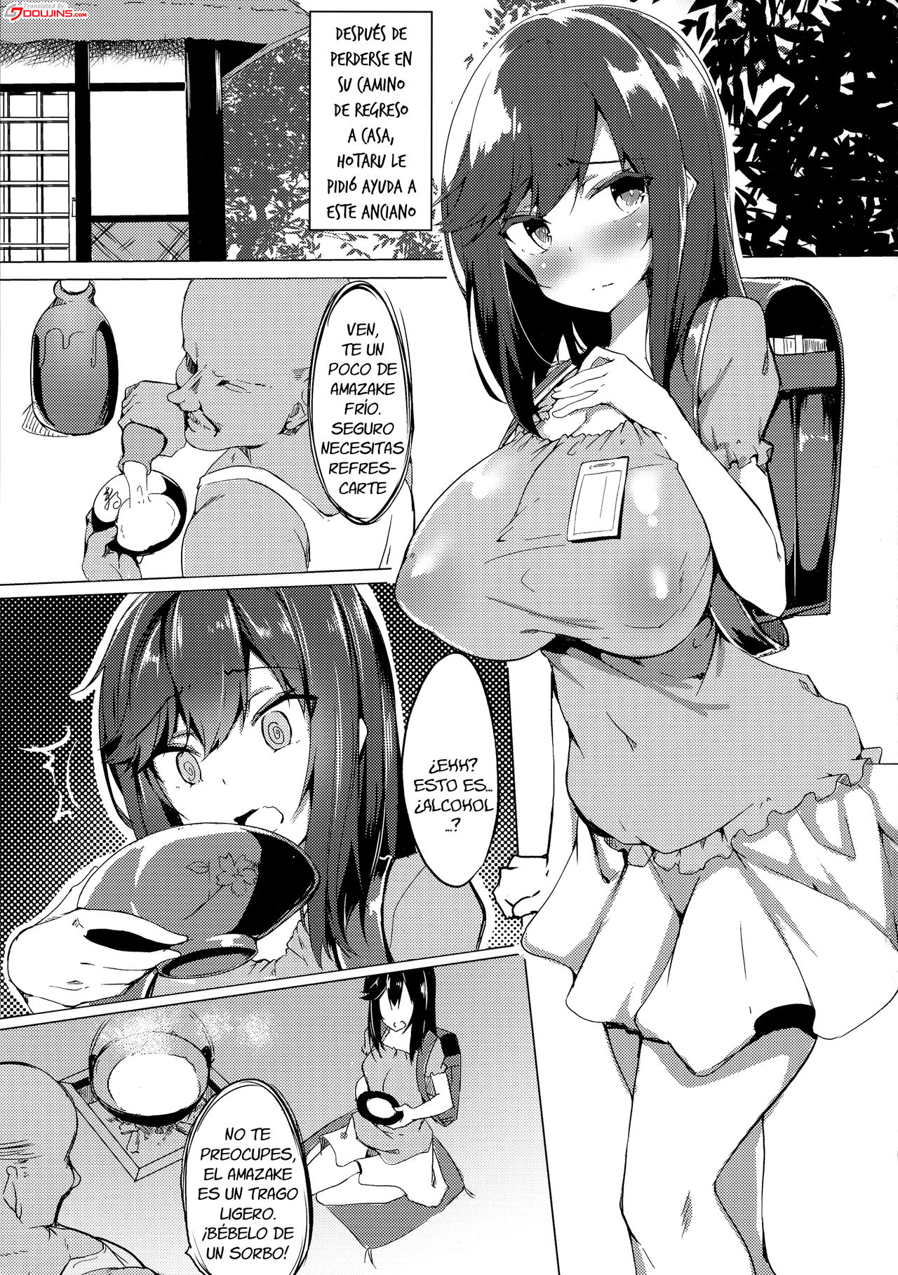 Hotarun Hajimete no Osake page 2 full