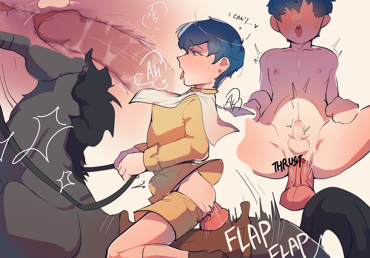 Little Prince Riding/Ridden by his Horse page 3 full