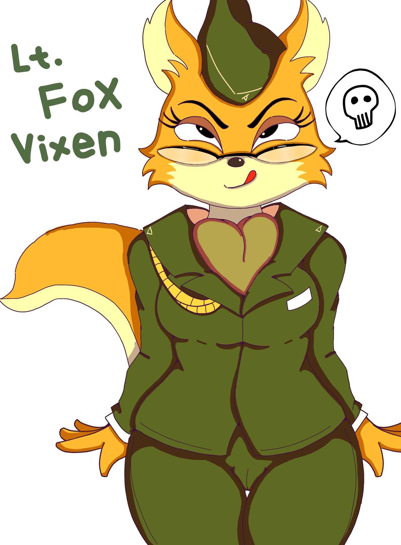 Lt. Fox Vixen - Squirrel and Hedgehog - 6th Pack page 4 full