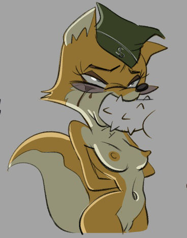 Lt. Fox Vixen - Squirrel and Hedgehog - 6th Pack page 6 full