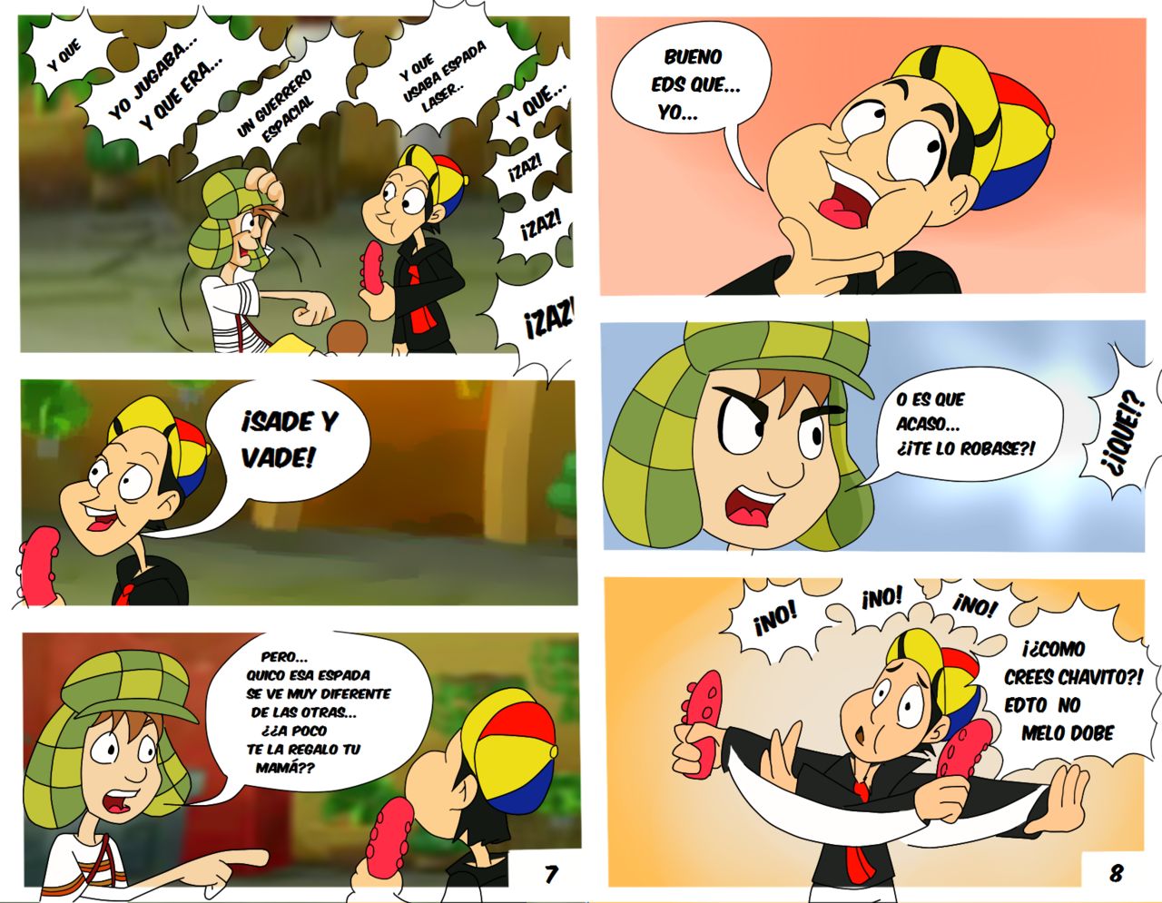 El Chavo - Los Secretos de la vecindad page 4 full