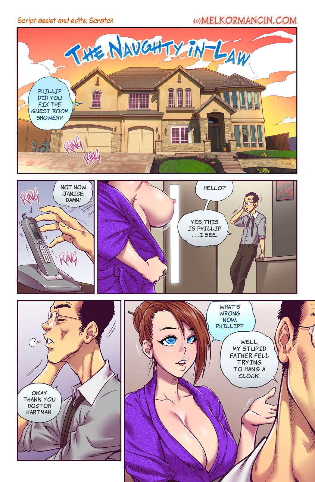 The Naughty In-Law -1- The Naughty In-Law  -english page 1 full