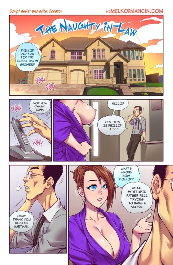 The Naughty In-Law -1- The Naughty In-Law  -english cover
