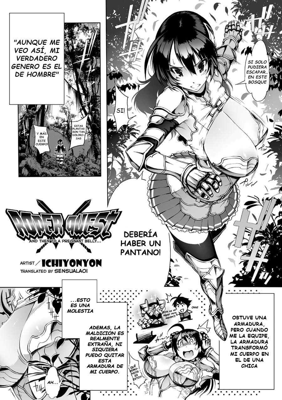 Roper Quest - Soshite Botebara e... | Roper Quest: And then to a pregnant belly page 3 full