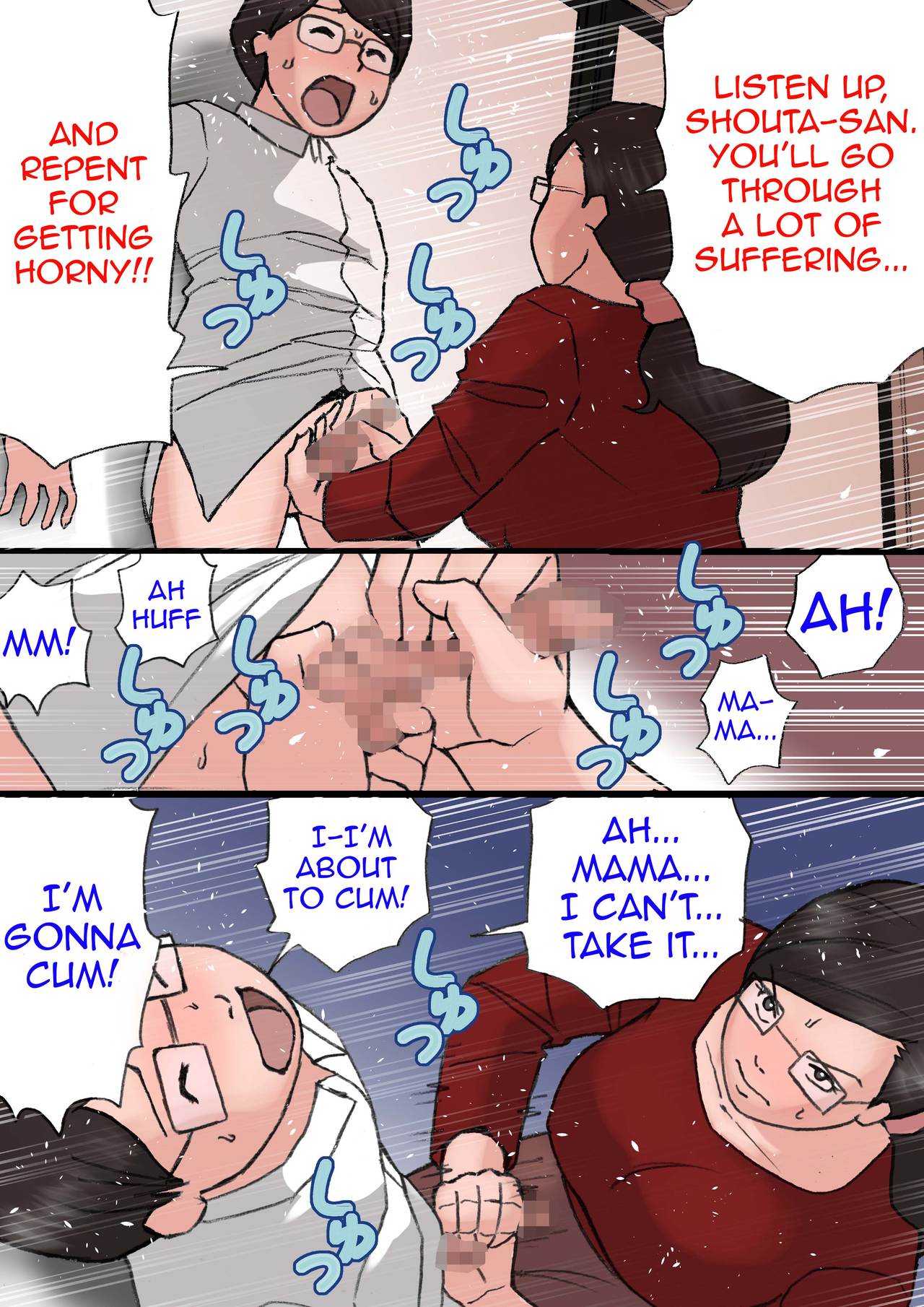 Mama ni Okorare Nagara Suru SEX 2 page 5 full