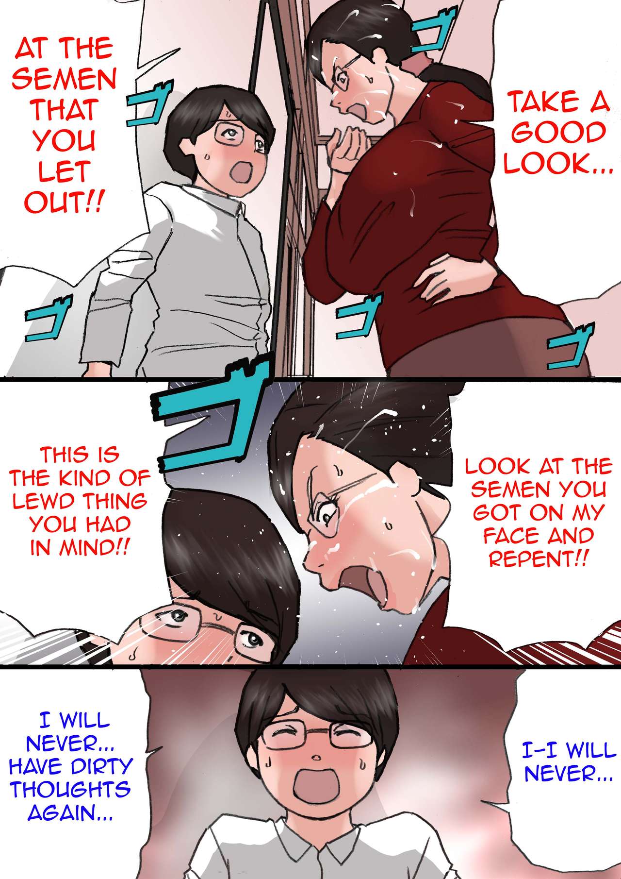 Mama ni Okorare Nagara Suru SEX 2 page 9 full