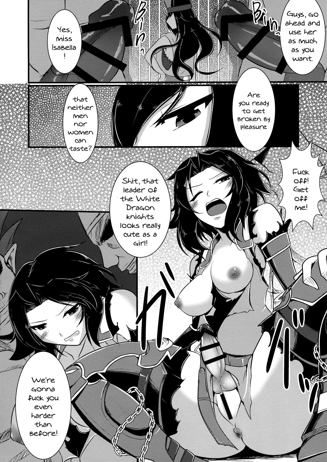 Nyotablue 2 ~ Toraware no Sou Kenshi ~ page 9 full
