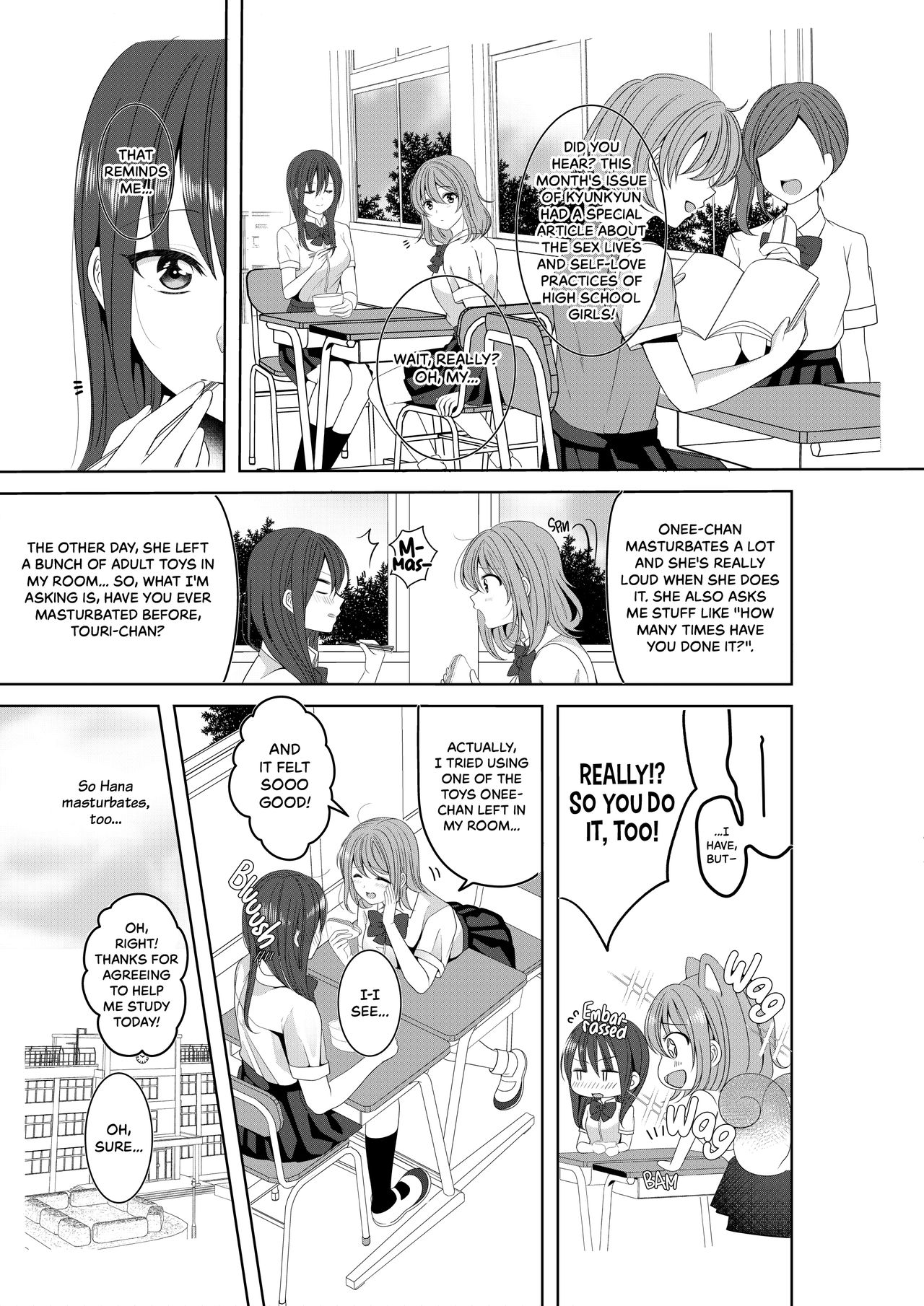 A Secret Love Triangle | Himitsu no Triangle Love page 1 full
