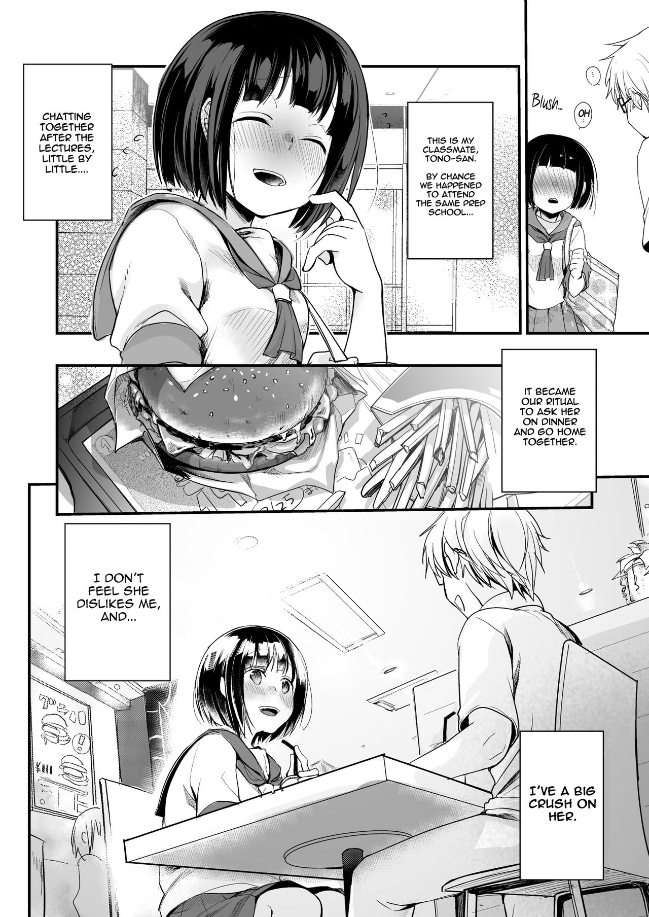 Onaji Juku ni Kayou You ni Natte Ii Kanji ni Natta Onnanoko ga Koushi to Hamedori Kimeteta Hanashi page 3 full