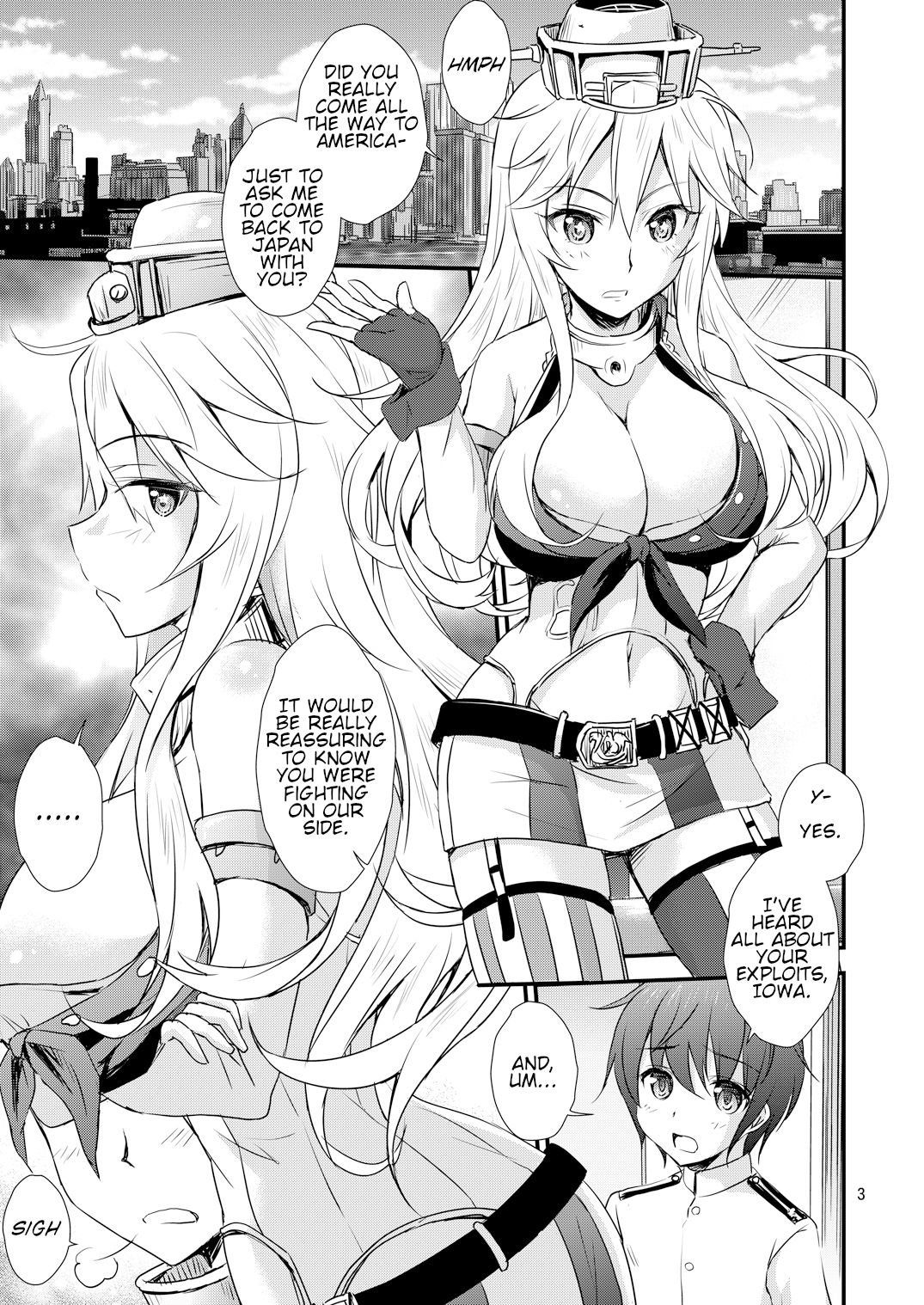 IOWA to Saimin de Ichaicha Suru Hon | Fooling around with a Hypnotized IOWA page 3 full
