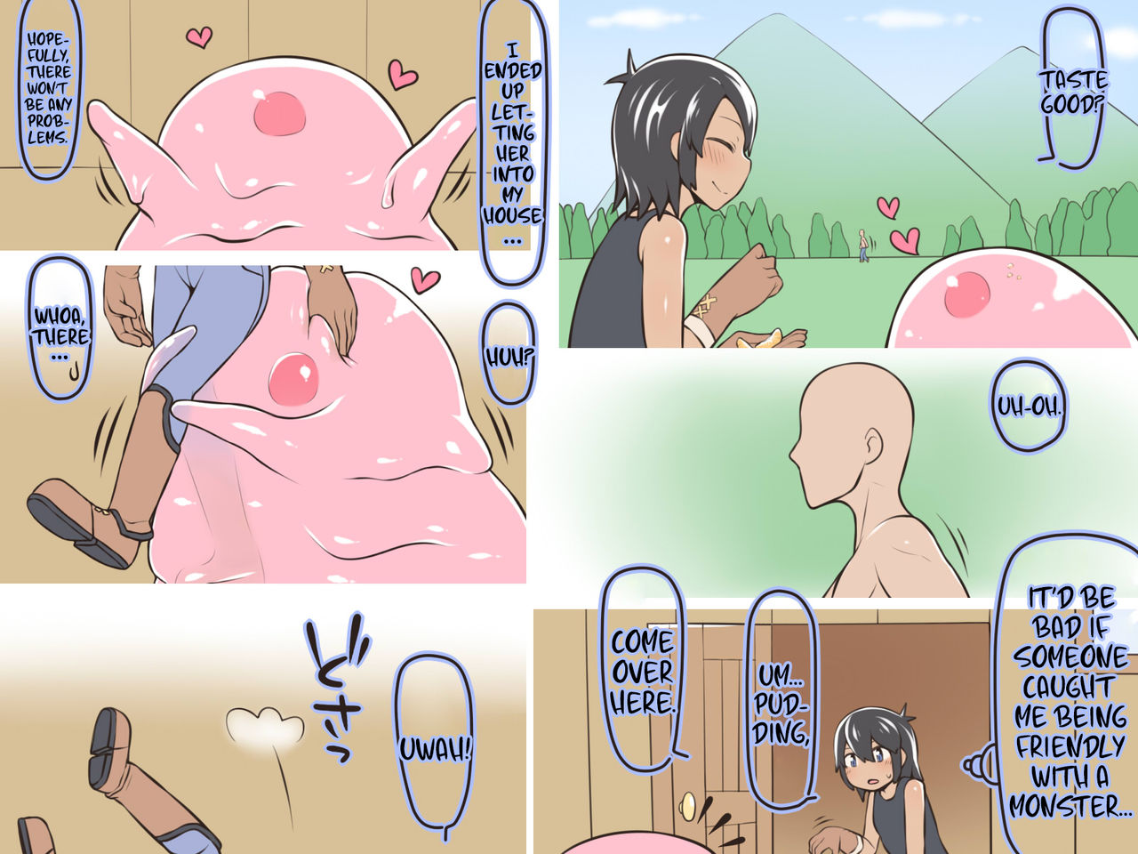 Slime Musume to. | With The Slime Girl. page 4 full